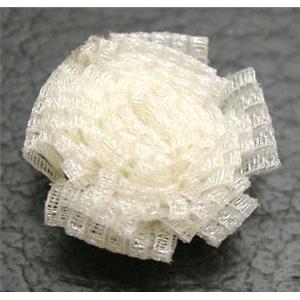 Handcraft Fabric Flower, 15mm diameter [CASF017]