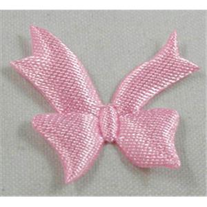 Pink Fabric Butterfly, 25x25mm [CASF038]