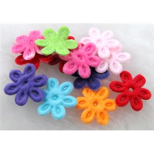 Goffer cotton flower, 16mm dia, 39# [CASF042]