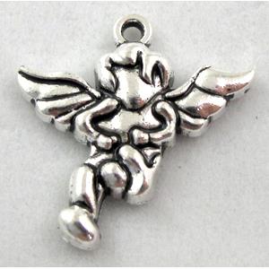 Tibetan Silver pendants, Zn Alloy, 22x22mm [DK10020]