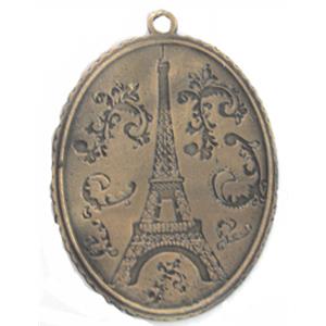 Tibetan Silver pendants, Lead and nickel Free, bronze, 40x55mm [DK10092]