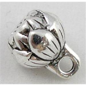 tibetan silver pendant, non-nickel, 8x10mm [DK10122]