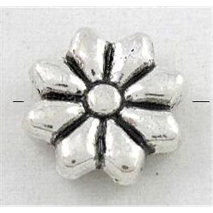 tibetan silver spacer beads, Non-Nickel, approx 10mm dia [DK10151]