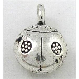 tibetan silver pendant, Non-Nickel, approx 10x14mm [DK10161]