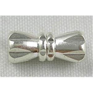 Silver Plated Copper Clasp, 5x12mm [FDC058SP]
