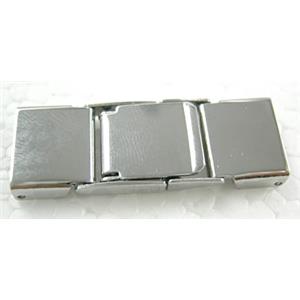 Watchstrap Clasp, stainless steel, 12x32mm [FDC142PP-12X32]
