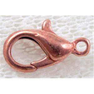Lobster Parrot Clasp, Zinc alloy, 12mm length [FDC163-302]