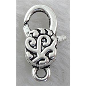 Parrot alloy Lobster Clasp, 17x30mm [FDC216-K783]