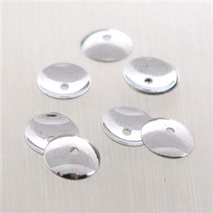 Bead Caps, copper, Platinum Plated, 4mm dia [FDCAPS012PP-C836]