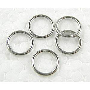 Closed Jump Rings, Copper, Platinum Plated, 5mm dia [FDCJR04PP-5MM]