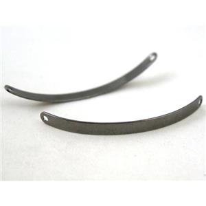 copper connector, black, approx 4x48mm [FDCN939]
