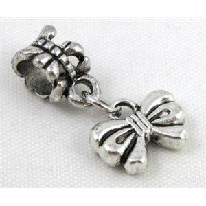 Bracelet spacer, alloy hanger, pendant, approx 20-30mm, 5mm hole [FDSTY2006]