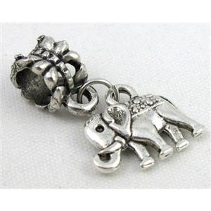 Bracelet spacer, alloy hanger, pendant, approx 20-30mm, 5mm hole [FDSTY2007]