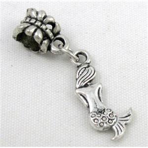 Bracelet spacer, alloy hanger, pendant, approx 20-30mm, 5mm hole [FDSTY2022]