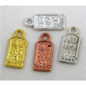 alloy pendant, mixed color, approx 8-12mm [FDSTYA2101]