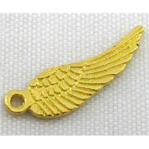 alloy pendant, gold plated, approx 8-12mm [FDSTYA2106]