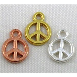 alloy pendant, mixed color, approx 8-12mm [FDSTYA2110]