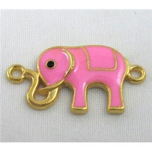 bracelet bar, enamel alloy connector, approx 17x28mm [FDSTYA2145]