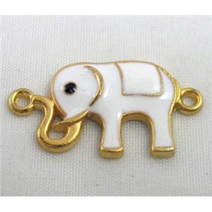 bracelet bar, enamel alloy connector, approx 17x28mm [FDSTYA2146]