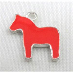 bracelet bar, enamel alloy pendant, approx 18x18mm [FDSTYA2156]