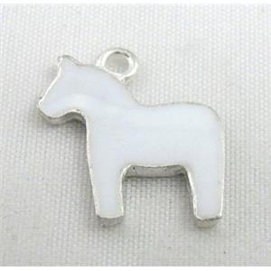 bracelet bar, enamel alloy pendant, approx 18x18mm [FDSTYA2157]