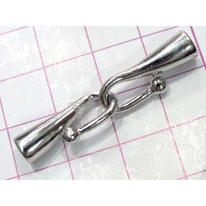 Copper toggle clasps, 35mm length, color code: E golden, 4mm hole [FDTG-K815GP]