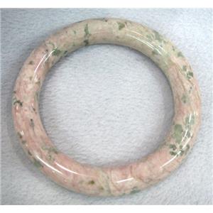 rose Rhodochrosite bangle, approx 60mm dia [FGBR548]