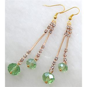 Fashion jewelry Earrings, approx 75mm length, 10mm, 8mm [FGER19]