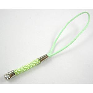 Mobile phone rope, String hanger with ends Clasp, 7cm(2.7 inch) length [FGSH012C01]
