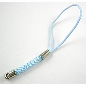 Mobile phone rope, String hanger with ends Clasp, 7cm(2.7 inch) length [FGSH012C04]