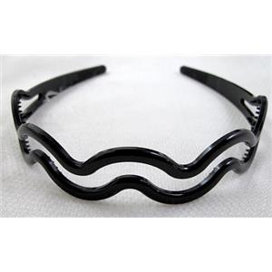 Head Bands, Black, Plastic, 13x15cm [FSBR04]