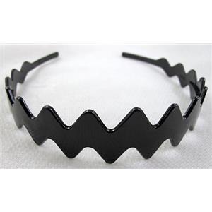 Head Bands, Plastic, Black, 13x15cm [FSBR06]