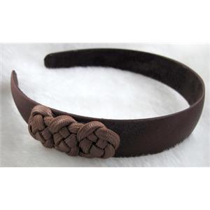 Head Bands, cord-braiding, 25mm wide,approx 13x15cm [FSBR09C02]