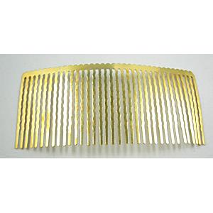 Golden Color Copper Hair Comb, 5x11.5cm [FSHRCOPR-35]