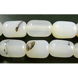 Natural Heihua Agate beads, barrel shape, 13x17mm, 21pcs per st [GA20]