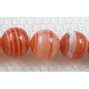 Natural sardonyx stripe Agate beads, 20mm dia, 19pcs per st [GA30-20MM]