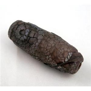 natural tibetan Dzi beads, approx 22x55mm [GA769]