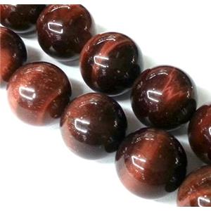 Red Tiger eye beads, A Grade, Round, 10mm dia, 40pcs per st [GAM10A-10MM]