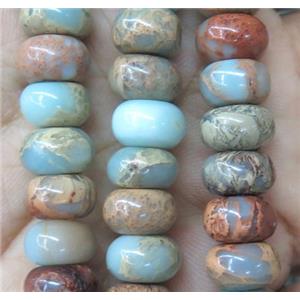 snakeskin jasper beads, rondelle, approx 3x4mm [GAS1076-3X4MM]