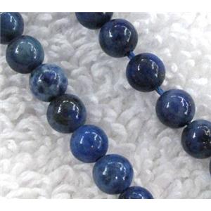 lapis lazuli beads, round, blue, approx 4mm dia, 98pcs per st [GAS1079]