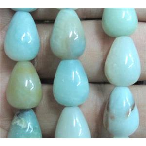 Amazonite Bead, teardrop, approx 8x12mm [GMAS12-8X12MM]
