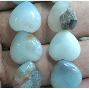 Amazonite Bead, approx 14mm wide [GMAS14-14MM]