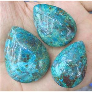 chrysocolla cabochon, mixed shape, approx 20-35mm [GMC71]