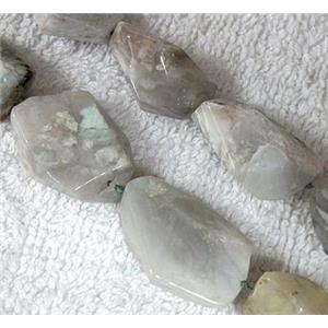 grey jasper bead, freeform, approx 16-30mm, 16.5 inches [GMLB018]