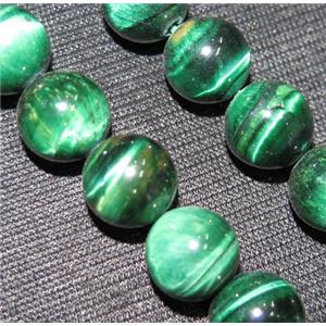 green tiger eye bead, round, approx 6mm dia, 15.5 inches [GMLB1049-6MM]
