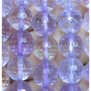 Ametrine beads, faceted round, A grade, approx 6mm dia [GMLB1163-6MM]