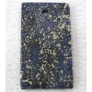lapis lazuli pendant, approx 24x43mm [GMLB121]