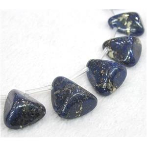 lapis lazuli beads for necklace, freeform, approx 10-20mm [GMLB124]
