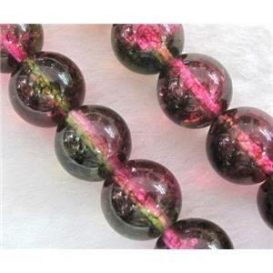 tourmaline beads, round, approx 8mm dia, 48pcs per st [GMLB125-8MM]