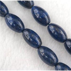 lapis lazuli beads, barrel, approx 10x14mm [GMLB1323-10X30MM]